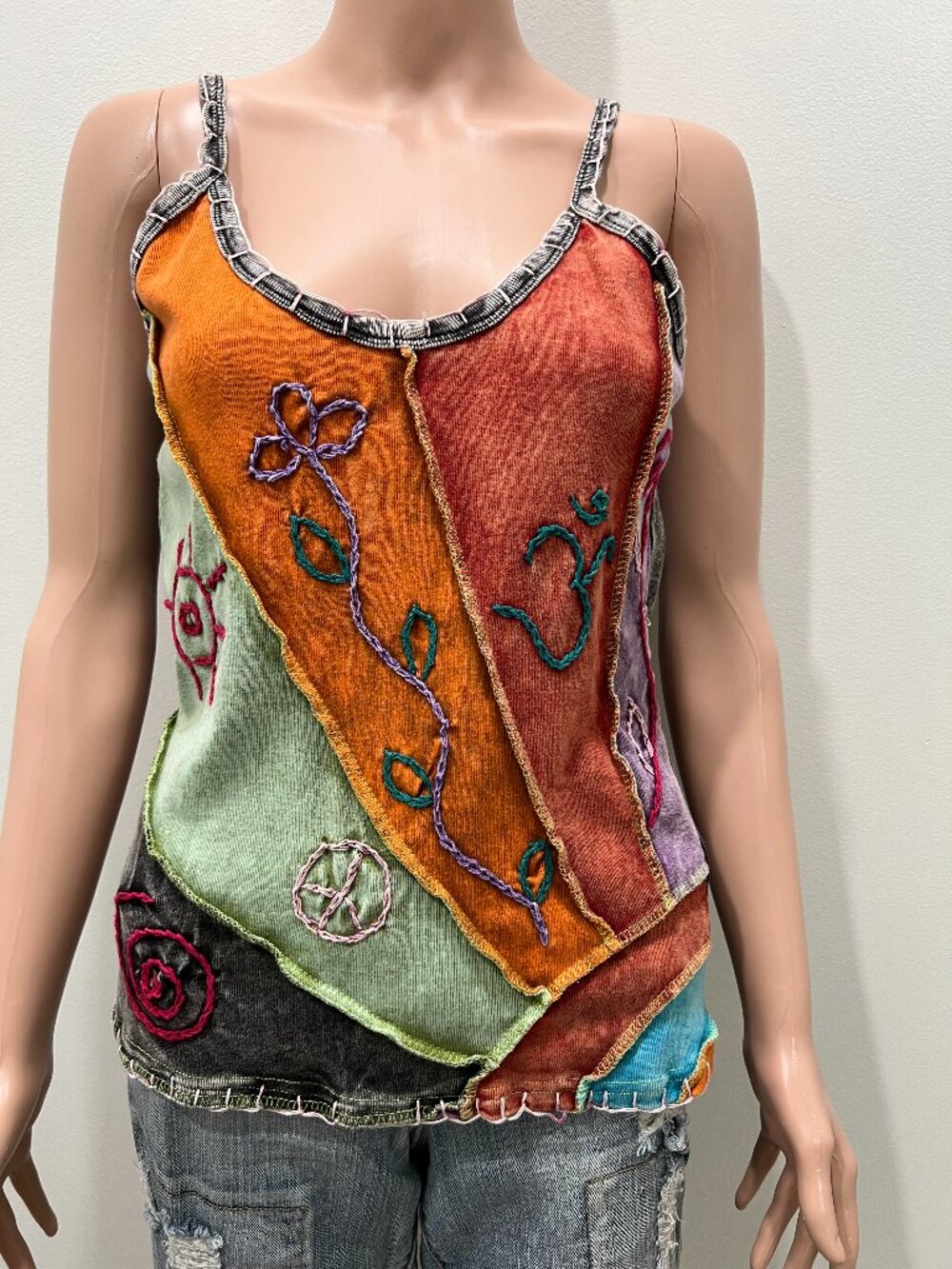 NWOT Super cute boho tank top Size M